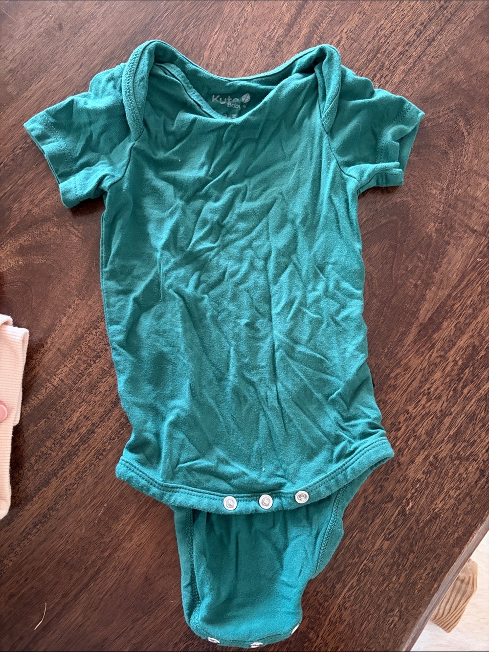 Kyte BABY Teal Short Sleeve Onesie